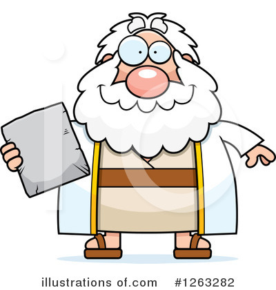 Royalty-Free (RF) Moses Clipart Illustration by Cory Thoman - Stock Sample #1263282
