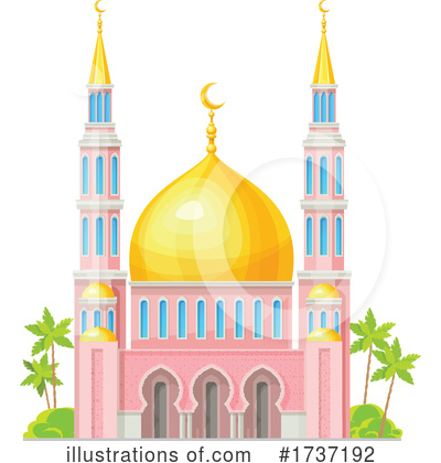 Mosque Clipart #1737192 by Vector Tradition SM