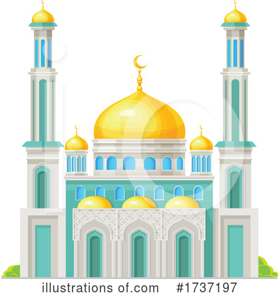 Royalty-Free (RF) Mosque Clipart Illustration by Vector Tradition SM - Stock Sample #1737197