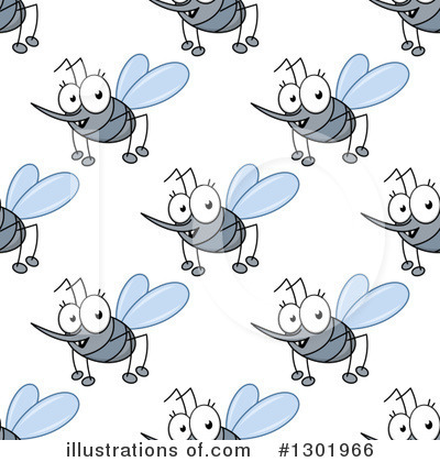 Mosquito Clipart #1301966 by Vector Tradition SM