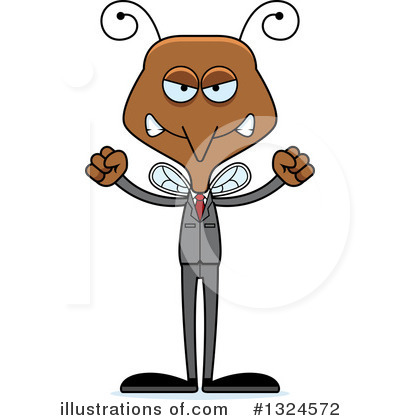 Royalty-Free (RF) Mosquito Clipart Illustration by Cory Thoman - Stock Sample #1324572