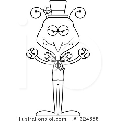 Royalty-Free (RF) Mosquito Clipart Illustration by Cory Thoman - Stock Sample #1324658