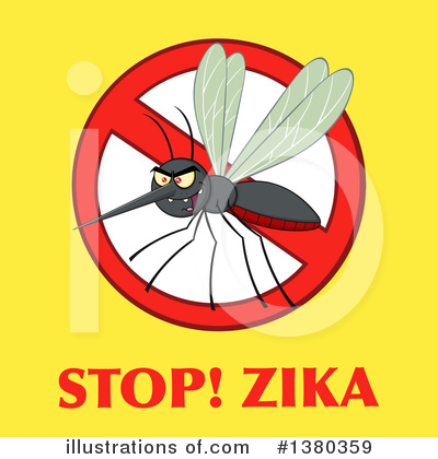 Mosquito Clipart #1380359 by Hit Toon