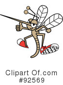 Mosquito Clipart #92569 by Andy Nortnik