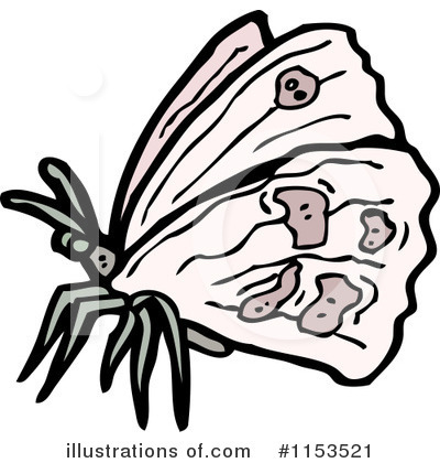 Royalty-Free (RF) Moth Clipart Illustration by lineartestpilot - Stock Sample #1153521