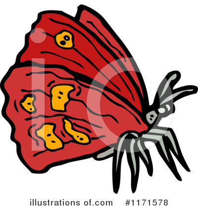 Moth Clipart #1171578 by lineartestpilot