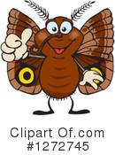 Moth Clipart #1272745 by Dennis Holmes Designs