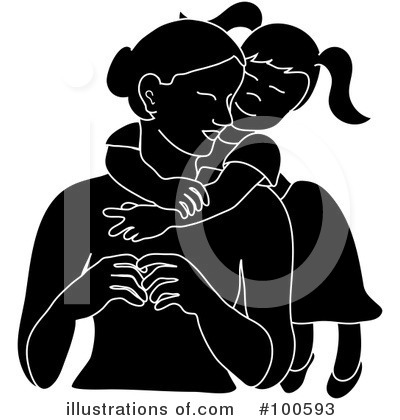 Royalty-Free (RF) Mother Clipart Illustration by Pams Clipart - Stock Sample #100593