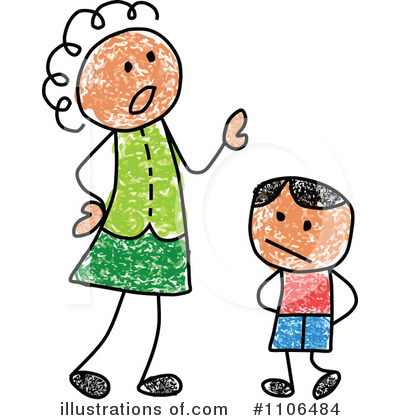 Royalty-Free (RF) Mother Clipart Illustration by C Charley-Franzwa - Stock Sample #1106484