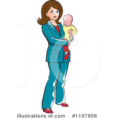 Mother Clipart #1107956 by Lal Perera
