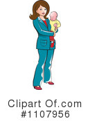 Mother Clipart #1107956 by Lal Perera