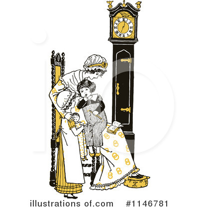 Clock Clipart #1146781 by Prawny Vintage