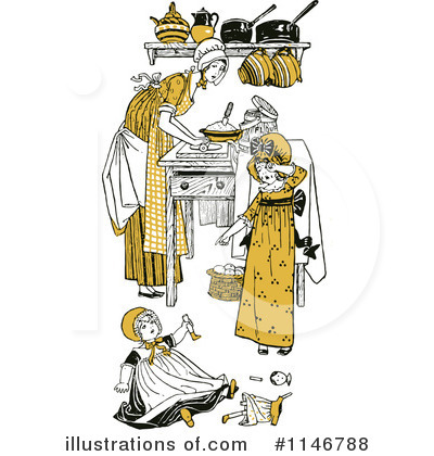 Kitchen Clipart #1146788 by Prawny Vintage