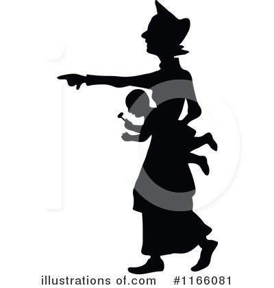 Royalty-Free (RF) Mother Clipart Illustration by Prawny Vintage - Stock Sample #1166081