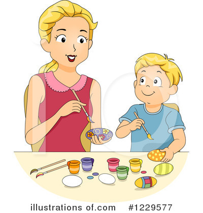 Royalty-Free (RF) Mother Clipart Illustration by BNP Design Studio - Stock Sample #1229577