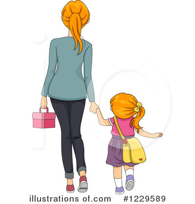 Royalty-Free (RF) Mother Clipart Illustration by BNP Design Studio - Stock Sample #1229589