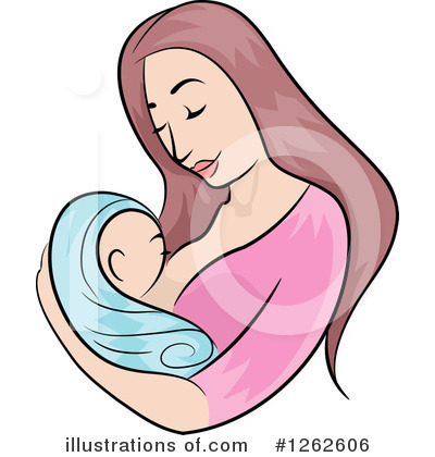 Breastfeeding Clipart #1262606 by BNP Design Studio
