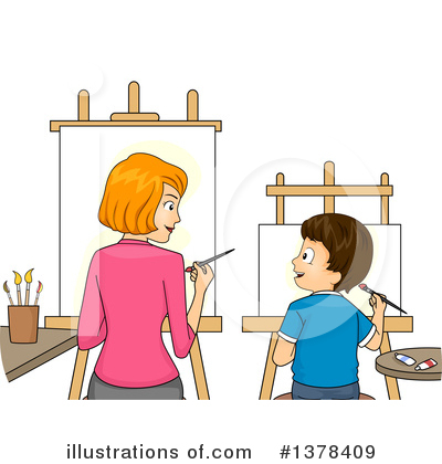 Teachers Clipart #1378409 by BNP Design Studio