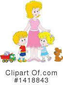 Mother Clipart #1418843 by Alex Bannykh