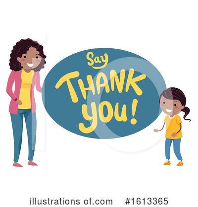 Thank You Clipart #1613365 by BNP Design Studio