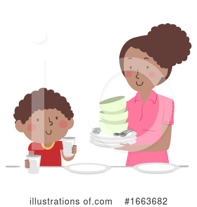 Royalty-Free (RF) Mother Clipart Illustration by BNP Design Studio - Stock Sample #1663682