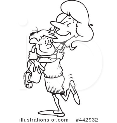 Royalty-Free (RF) Mother Clipart Illustration by toonaday - Stock Sample #442932