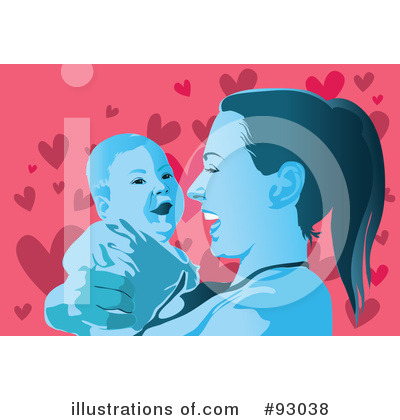 Royalty-Free (RF) Mother Clipart Illustration by mayawizard101 - Stock Sample #93038