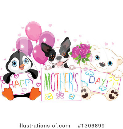 Royalty-Free (RF) Mothers Day Clipart Illustration by Pushkin - Stock Sample #1306899