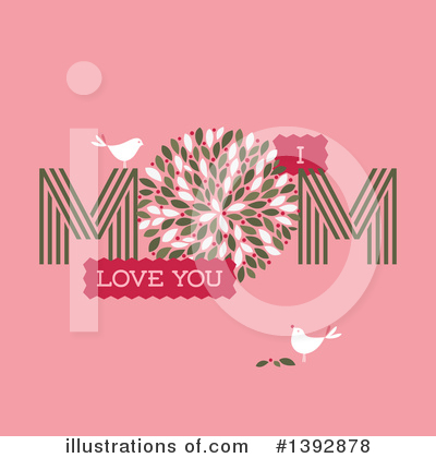 Royalty-Free (RF) Mothers Day Clipart Illustration by elena - Stock Sample #1392878