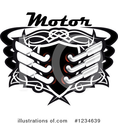Motor Sports Clipart #1234639 by Vector Tradition SM