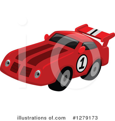 Race Car Clipart #1279173 by BNP Design Studio