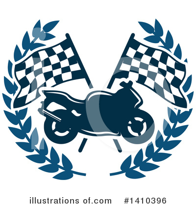 Racing Flags Clipart #1410396 by Vector Tradition SM