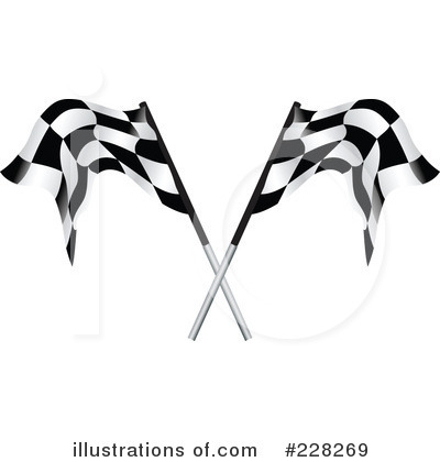 Racing Flag Clipart #228269 by MilsiArt