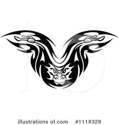 Royalty-Free (RF) Motorcycle Clipart Illustration by Vector Tradition SM - Stock Sample #1118328