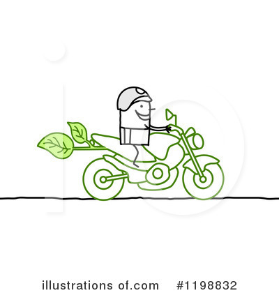 Royalty-Free (RF) Motorcycle Clipart Illustration by NL shop - Stock Sample #1198832