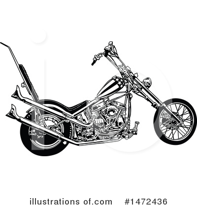 Royalty-Free (RF) Motorcycle Clipart Illustration by dero - Stock Sample #1472436