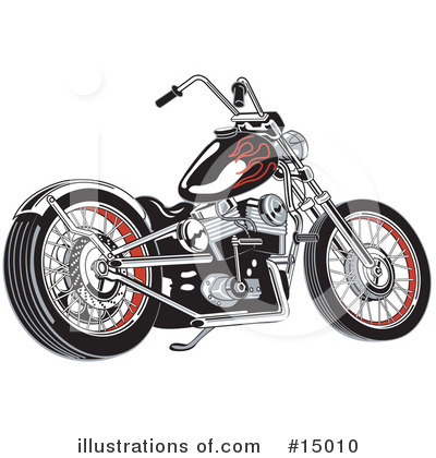 Motorcycle Clipart #15010 by Andy Nortnik