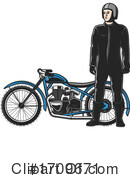 Motorcycle Clipart #1709671 by Vector Tradition SM