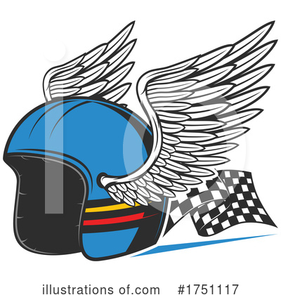 Racing Flag Clipart #1751117 by Vector Tradition SM