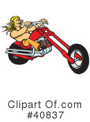 Motorcycle Clipart #40837 by Snowy