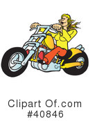 Motorcycle Clipart #40846 by Snowy