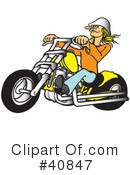 Motorcycle Clipart #40847 by Snowy
