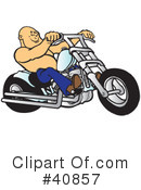 Motorcycle Clipart #40857 by Snowy