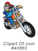 Motorcycle Clipart #40860 by Snowy