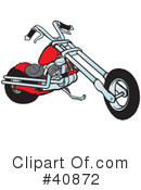 Motorcycle Clipart #40872 by Snowy