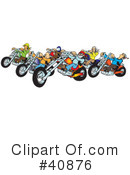 Motorcycle Clipart #40876 by Snowy