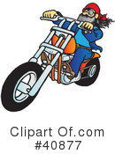 Motorcycle Clipart #40877 by Snowy