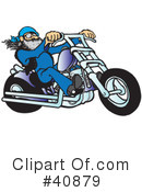 Motorcycle Clipart #40879 by Snowy