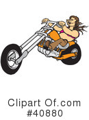 Motorcycle Clipart #40880 by Snowy