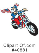 Motorcycle Clipart #40881 by Snowy